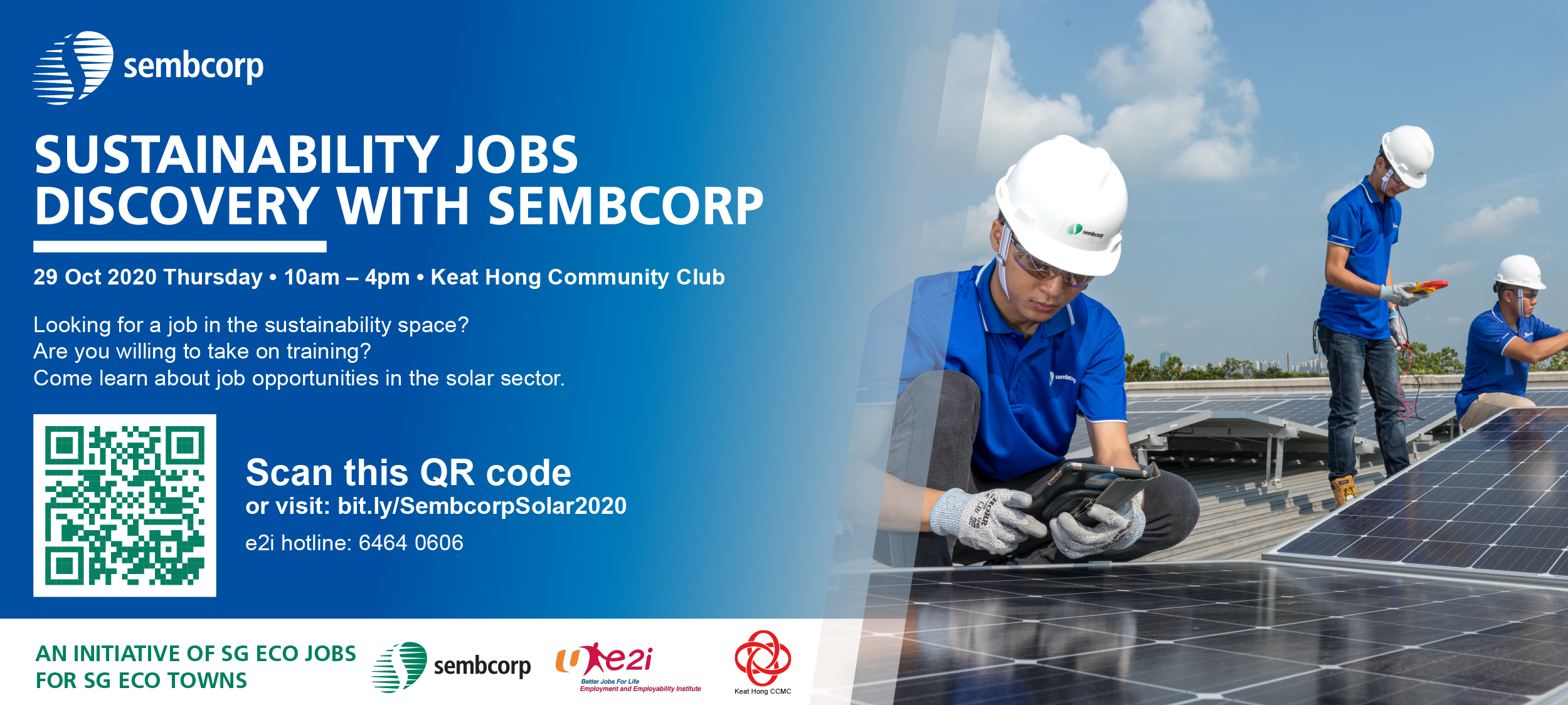 Sustainability Jobs Discovery With Sembcorp 29 Oct 2020 Employment And Employability Institute