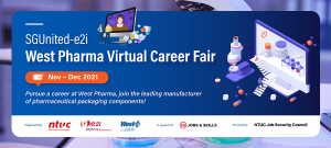 SGUnited-e2i West Pharma Virtual Career Fair (Nov-Dec)