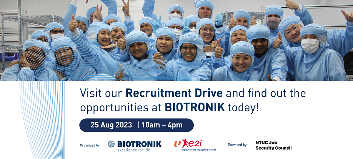 BIOTRONIK Recruitment Drive 25 August 2023 Employment and