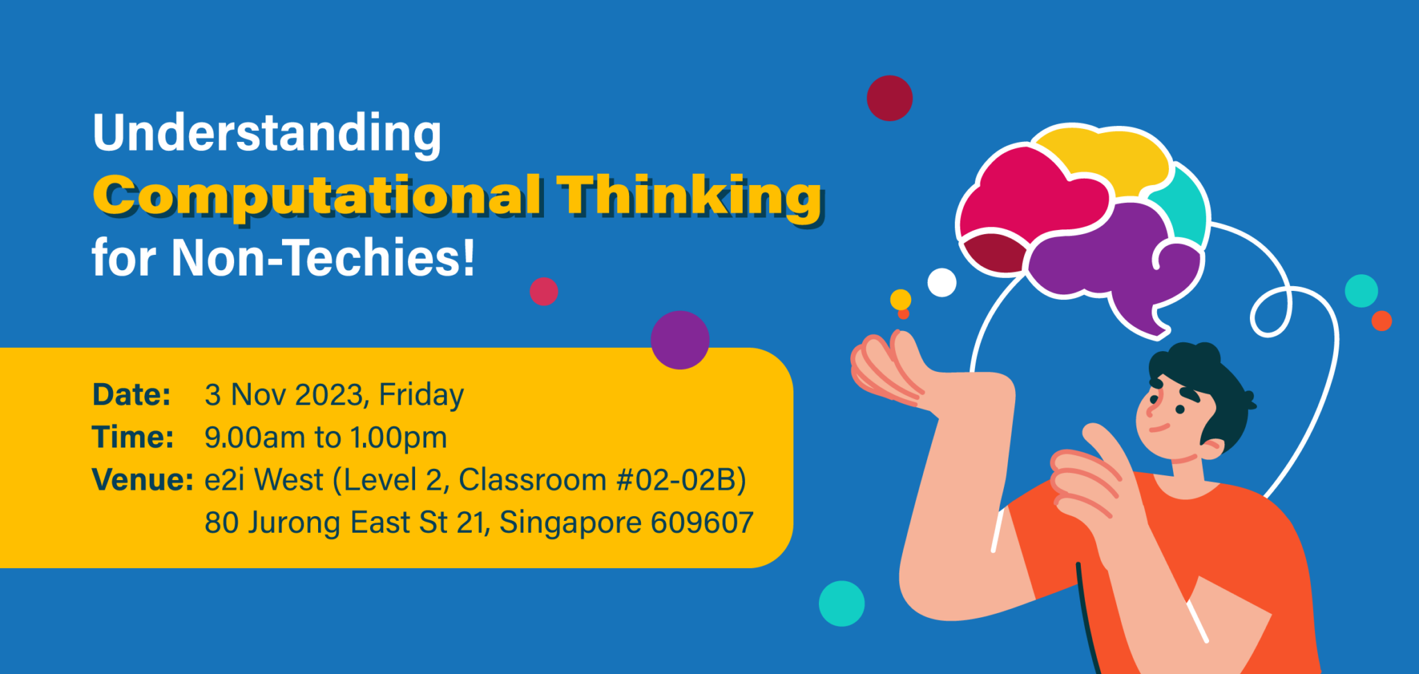 Understanding Computational Thinking for NonTechies! (03 November 2023